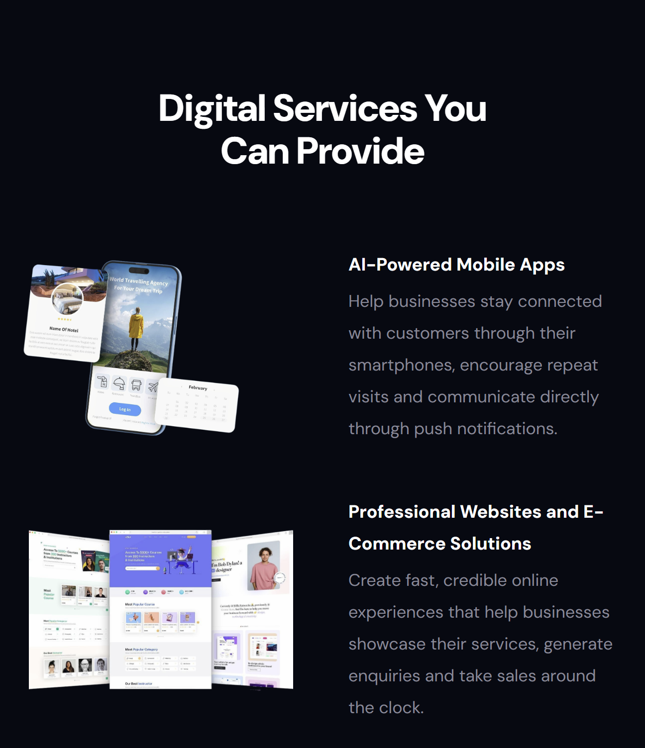 Digital Services You Can Provide