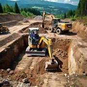 earthworks transport rubble removal - 1