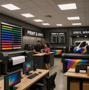 printing signage business located - 1