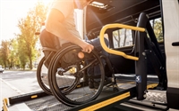 wheelchair accessible transportation port - 1
