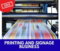 well-established printing signage business - 1