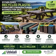 established recycled plastic furniture - 1