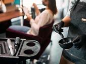 upscale hair lounge for