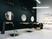 busy hair salon upper