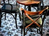 greek style coffee shop