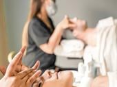 upmarket beauty salon for